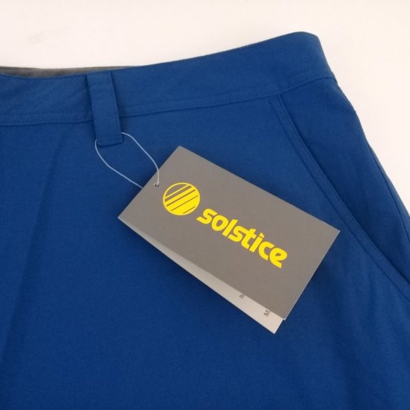 Bundle " 3 x $20" Solstice Men's NWT Stretch Convertible Blue Pants - Picture 3 of 9